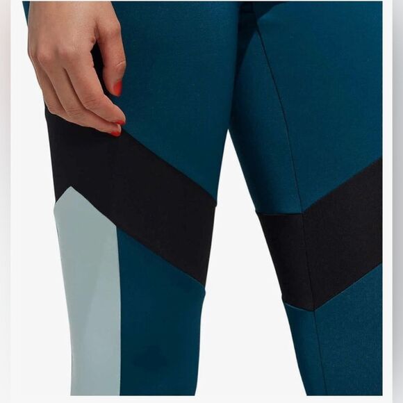 adidas Women's Designed 2 Move 7/8 Tights NEW XL Tech Mineral - Picture 5 of 16